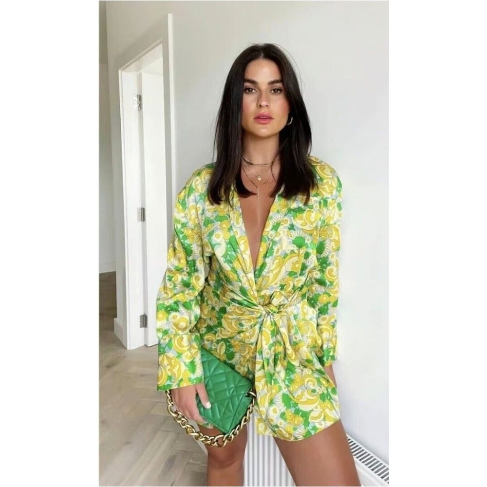 Zara wrap dress